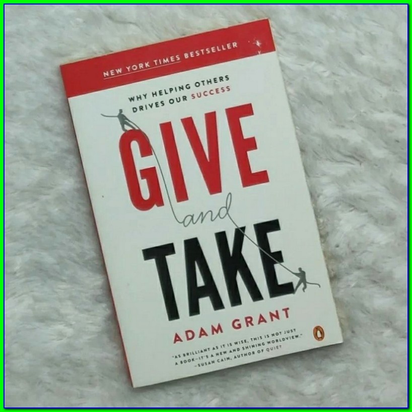 Buku Give and Take karya Adam Grant