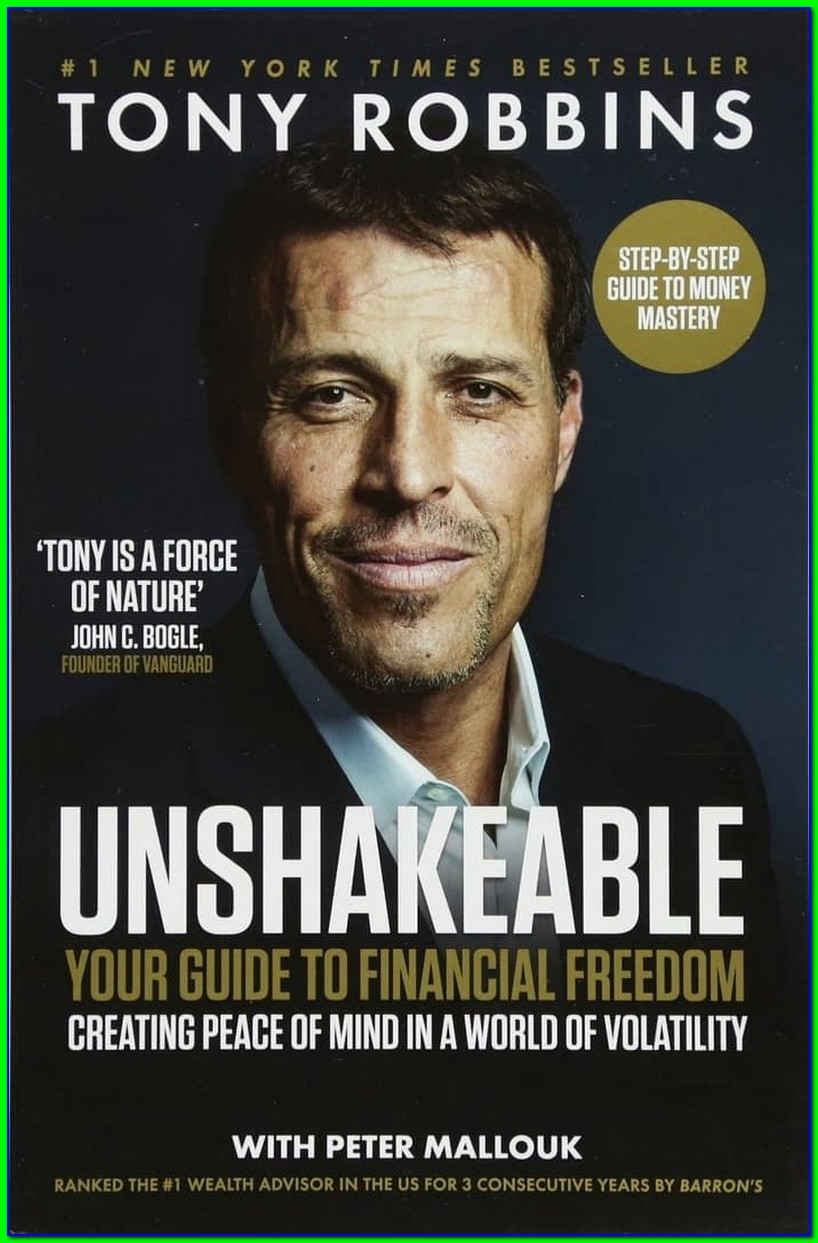Buku Unshakeable karya Tony Robbins